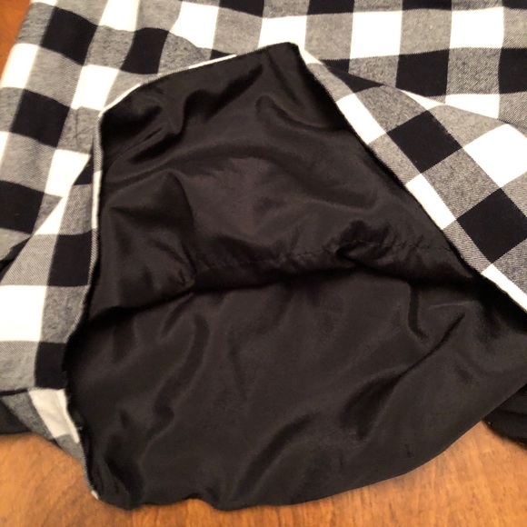 Flannel Checked Mini Skirt - Picture 5 of 5